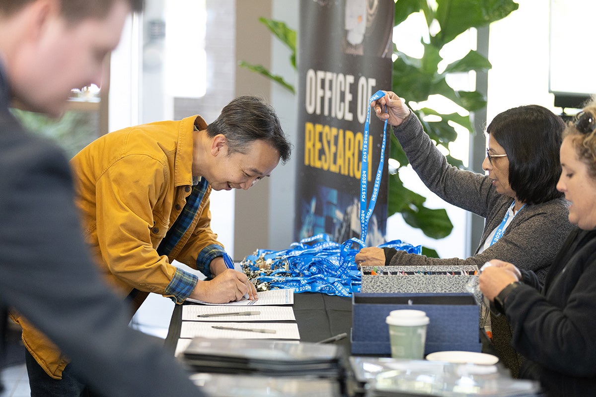 On Oct. 17-18, 2024, about 200 people representing various U.S. Department of Defense agencies and Florida universities collaborated at the first Florida Defense Science & Technology Symposium to advance research initiatives and strengthen partnerships.